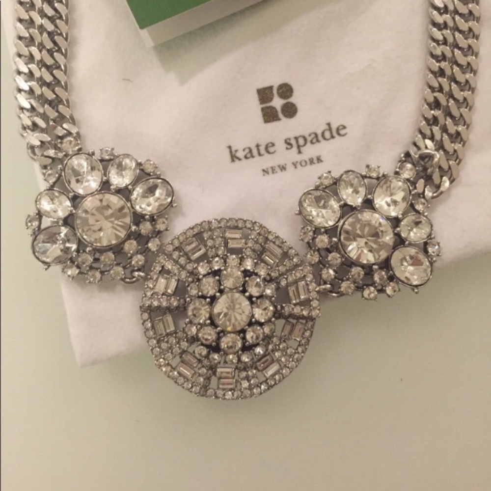 SOLD NWT Kate Spade Ice Queen Short Necklace - Picture 3 of 6